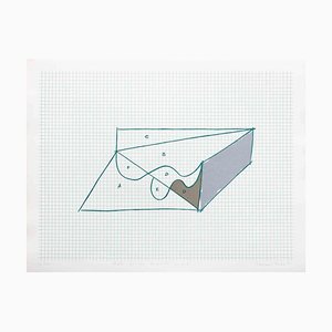 Costantino Persiani, Boceto para un proyecto imposible, Litografía, 1971
