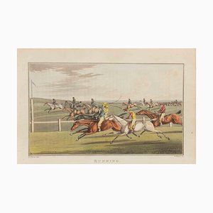 Henry Alken, Running, Etching, 1822
