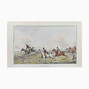 Henry Alken, Gone Away, Etching, 1822