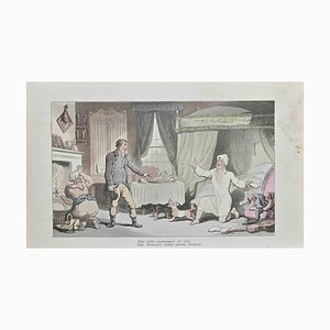 Thomas Rowlandson, The Wild Exuberance of Joy, Etching, 1817