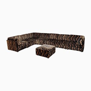 Modulares Midcentury Sofa, 1970er, 8er Set