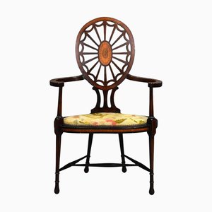 Edwardianischer Sessel aus Mahagoni, 1900