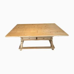 Rustikaler Jogl Table Bauerntisch aus Naturholz Fichte