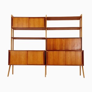 Vintage Danish Freestanding Bookshelf System by Kurt Østervig for KP Møbler, 1960s