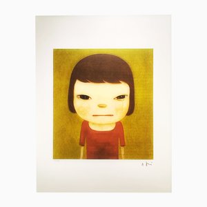 After Nara Yoshitomo, Girl, años 90, Litografía