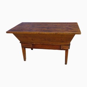 Oak Kneader on Removable Base, 1800s