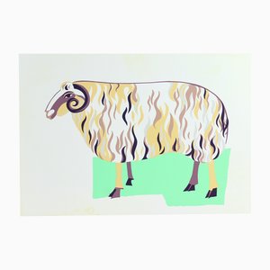 Vintage Czechoslovakian Pop Art Style Wall Panel, 1960s