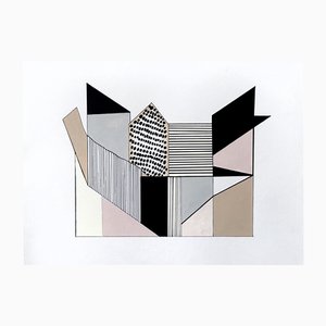 Amanda Andersen, Edifice II, 2024, Ink on Paper