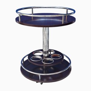 Round Bar Trolley with Wheels, Italy, 1970s