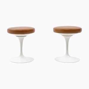 Schweizer Tulip Drehhocker von Eero Saarinen für Knoll, 1970er, 2er Set
