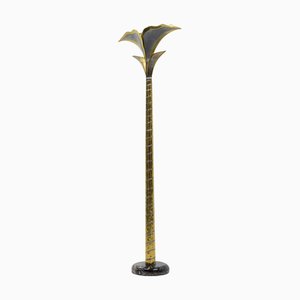 Henri Fernandez zugeschriebene Stehlampe für Maison Honoré, Frankreich, 1970er
