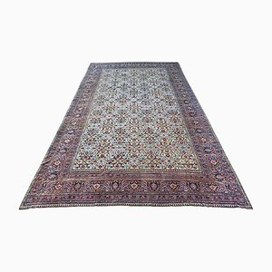 Large Antique Khorassan Rug with Soft Natural Colors, 1900-10