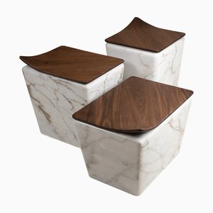 Masouleh Coffee Table from Alma De Luce, Set of 3