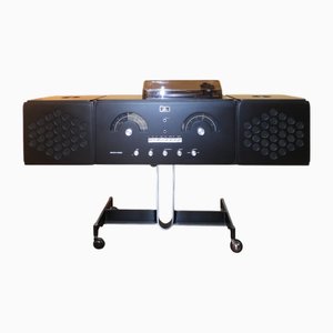 Radiophonograph Cubo RR 126 FO by F.lli Castiglioni for Brionvega, 1971