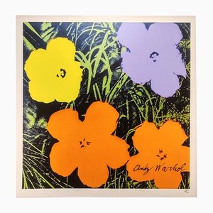 After Andy Warhol, Flowers, 1980, Litografia