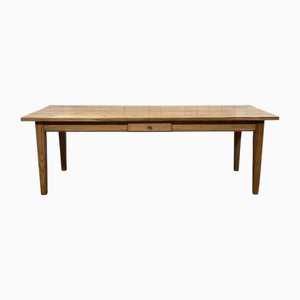 Mesa de granja inglesa de pino, años 80