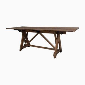Antique Fir Architects Table