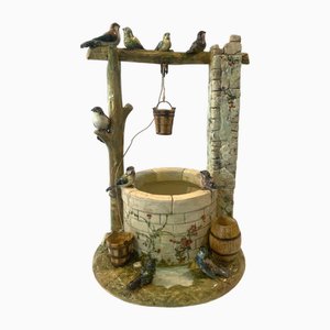 Massier Delphin Ceramic Well from Vallauris