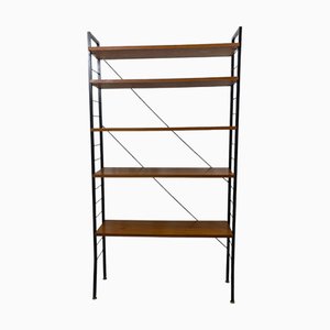 Vintage Teak Bookcase, 1960s