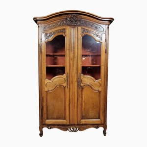 Louis XV Provençal Bookcase in Walnut, 1750s