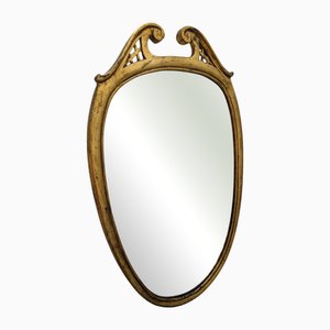Specchio in stile classico con cornice in legno, inizio XX secolo