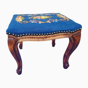 Otomana Art Déco de madera, años 20