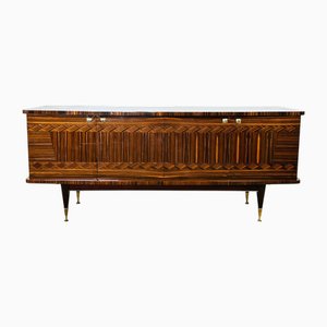 Modernes Sideboard aus Makassar Ebenholz von André Arbus, 1950