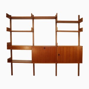 Système d'Étagères Mural Modulable par ARP pour Minvielle, 1960s
