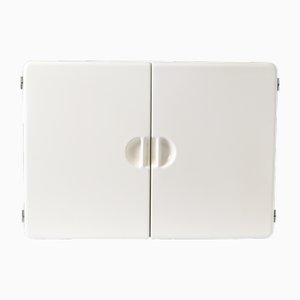 White Melamine Wall Cabinet from CM Torino, 1960s