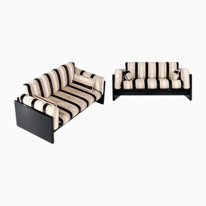 Simone Sofa by Dino Gavina for Studio Simon, 1970s, Set of 2