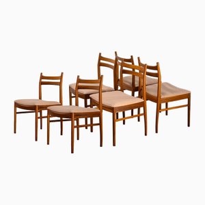 Vintage Teak Dining Chairs by A.H. McIntosh and Co for McIntosh, 1970s, Set of 6