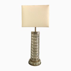 Lampe Diamant Facette Vintage en Acrylique, 1950