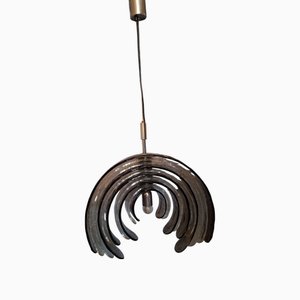 Italienische Deckenlampe aus Muranoglas von Carlo Nason für Mazzega, 1970er