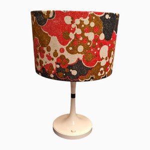 Weiße deutsche Tischlampe aus Kunststoff von Erco, 1970er
