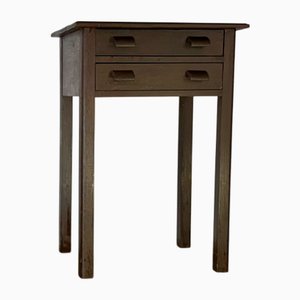 Vintage Oak Console Table, 1930s