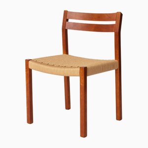 Mid-Century Danish Model 404 Teak Dining Chair by Niels Otto (N. O.) Møller for J.L. Møllers, 1970