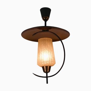 Mid-Century Copper Sputnik Ceiling Lamp, Italy, 1960s