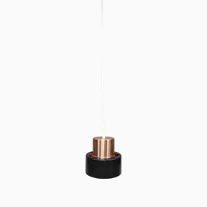 Vintage Danish Brass Pendant Lamp, 1970