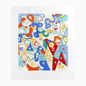 Ejler Bille, Composition, Lithographie