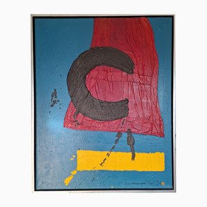 Tilopa Monk (Rüdiger Frank), Scrittura non restituita, 2003, Olio su tela