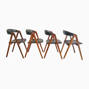 Vintage Danish Design Chairs, 1950s, Set of 4