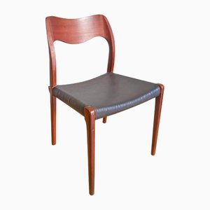 Vintage Danish Chair N.71 from N.O. Moller, 1950s