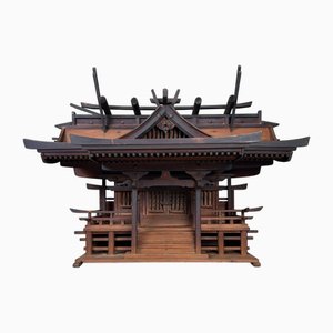 Santuario shintoista di Meiji-Era Kamidana, Giappone, fine XIX secolo