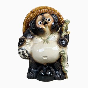 Vintage Japanese Tanuki Shigaraki Pottery, 1970