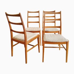 Vintage Swedish Chairs, 1960s, Set of 4