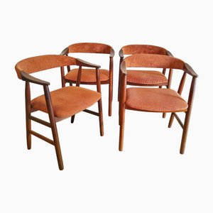 Danish N. 213 Chair by Thomas Herlev, 1960s, Set of 4