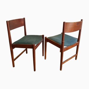 Kurt Østervig zugeschriebene dänische Stühle für Sibast, 1960er, 2er Set