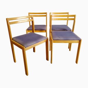 Danish Chairs, 1950s, Set of 4