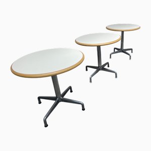 Tables de Bistrot par Giancarlo Piretti pour Castelli, 1970s, Set de 3