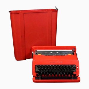 Máquina de escribir Olivetti Valentine vintage de Ettore Sottsass, Italia, años 70
